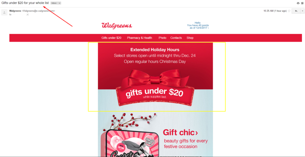 email list for holiday marketing