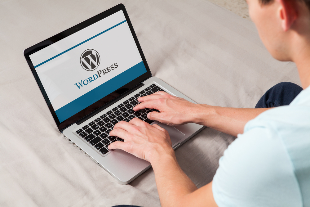 built your site with WordPress