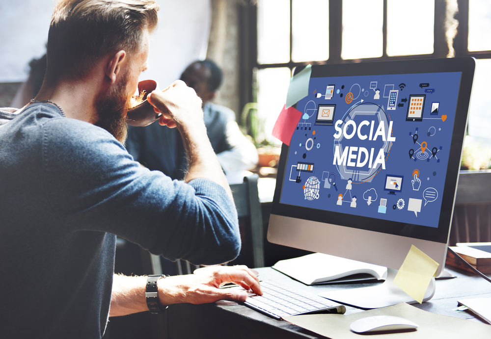 social media use for business