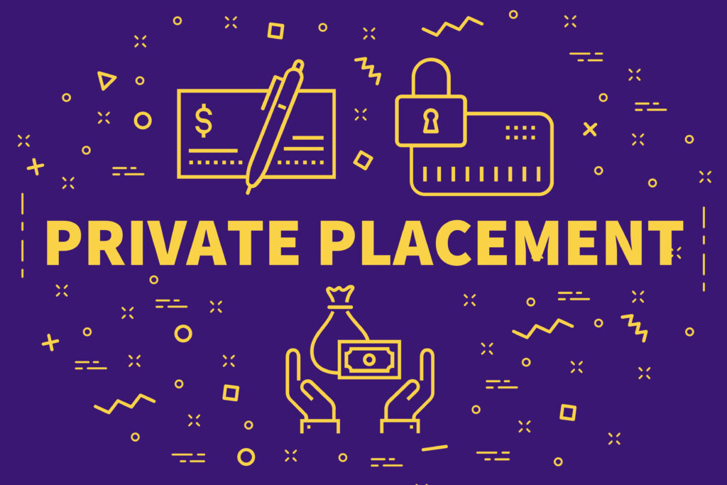 private placement when hiring broker