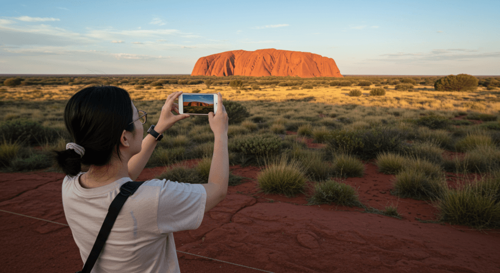 mobile data when traveling to Australia