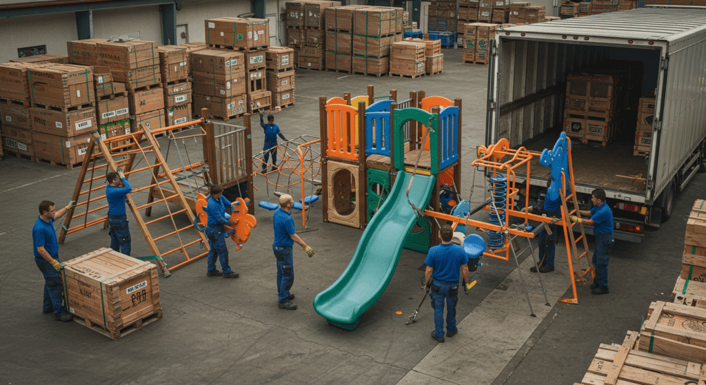 playground equipment maker supply chain issues