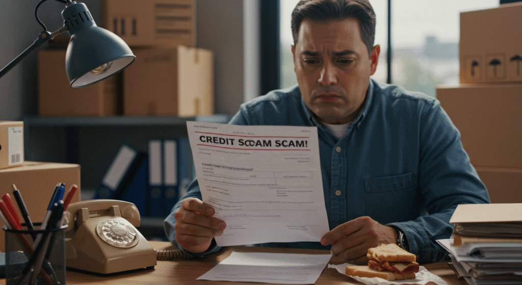 credit scam business owner