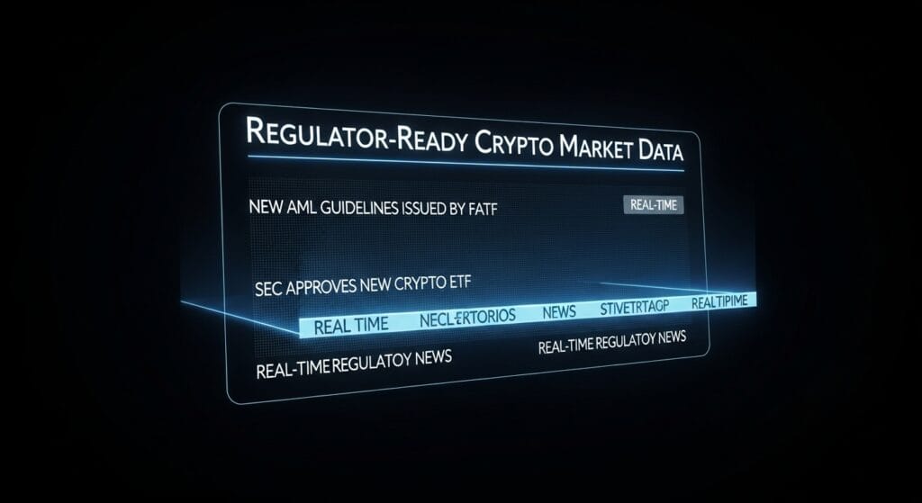 Regulator-Ready Crypto Market Data