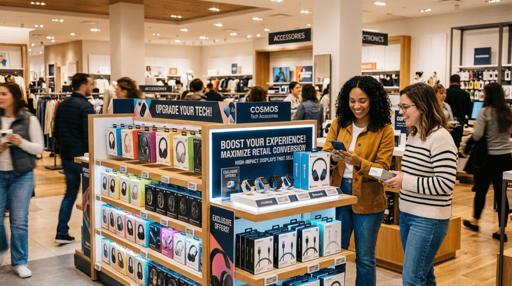 How to Maximize Retail Conversion Rates With High-Impact In-Store Displays